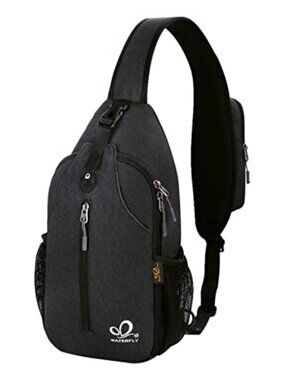 🆕 WATERFLY Sling Bag Sling Backpack Crossbody Bag Hiking Daypack for Men Women